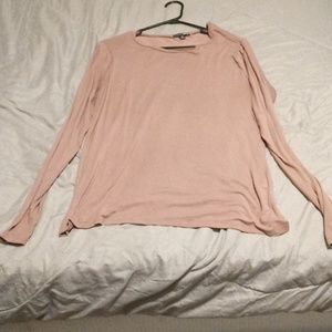 Rose long sleeve t-shirt
